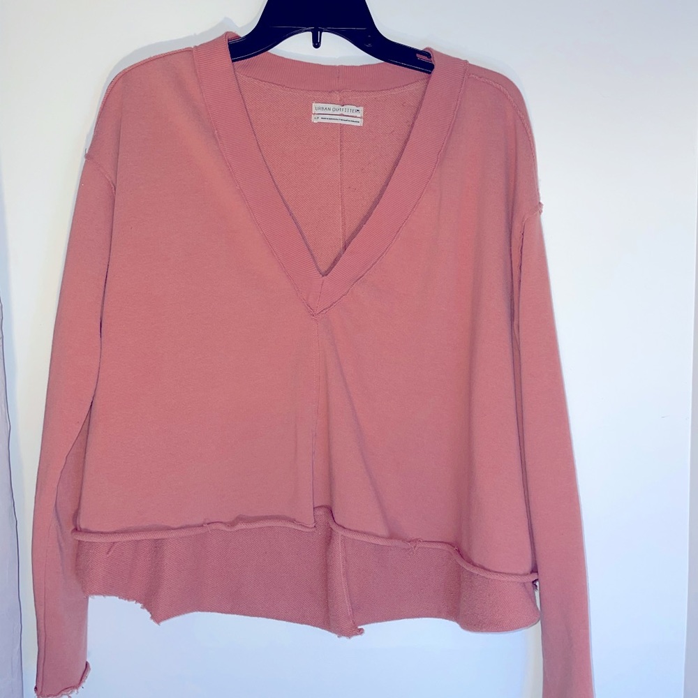 Urban Outfitters Size Small Oversized Cropped Sweatshirt